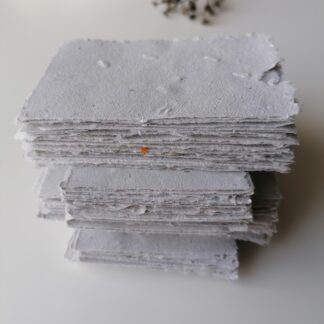 recycled paper, handmade paper, deckle and mould paper
